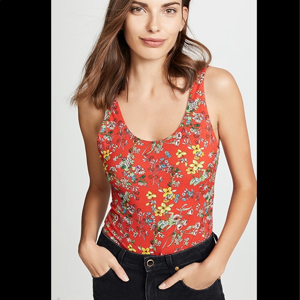 Alice & Olivia floral bodysuit - Picture 2 of 5